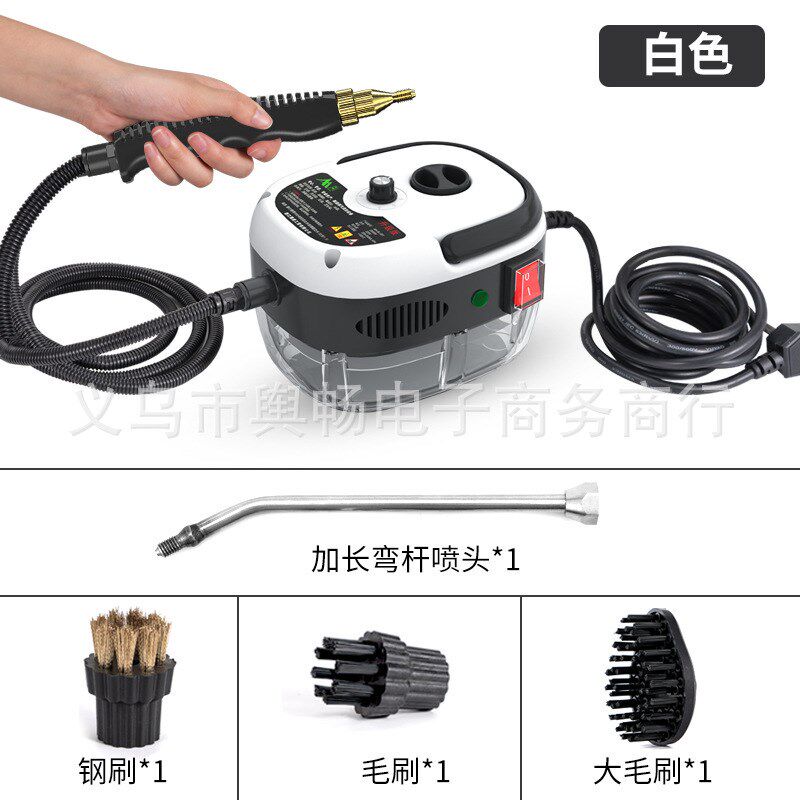 220V 110V跨境高温高压蒸汽清洁机家用厨房清洁 1200ML蒸汽清洗机