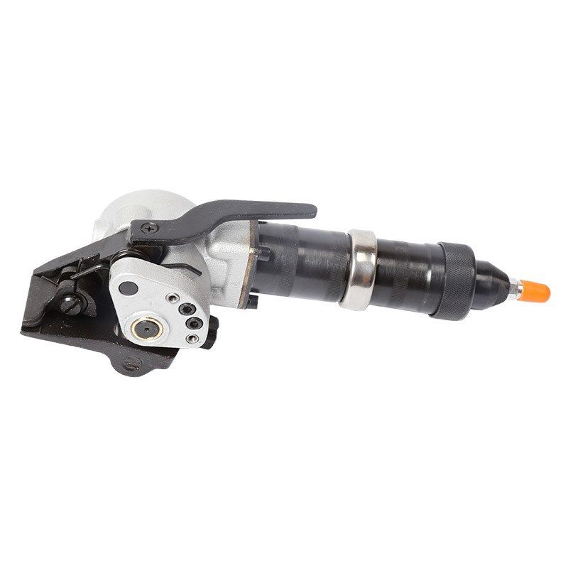 KZLS32mm气动钢带打包机 分离式手提铁皮气动捆扎机 19拉紧锁扣