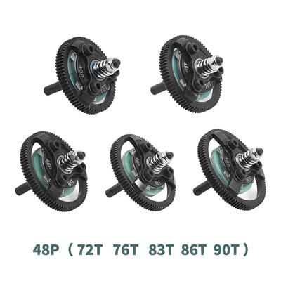 1/10TRAXXASSLASH2WD波箱齿轮48P总成=72T+76T+8T+86T+90T