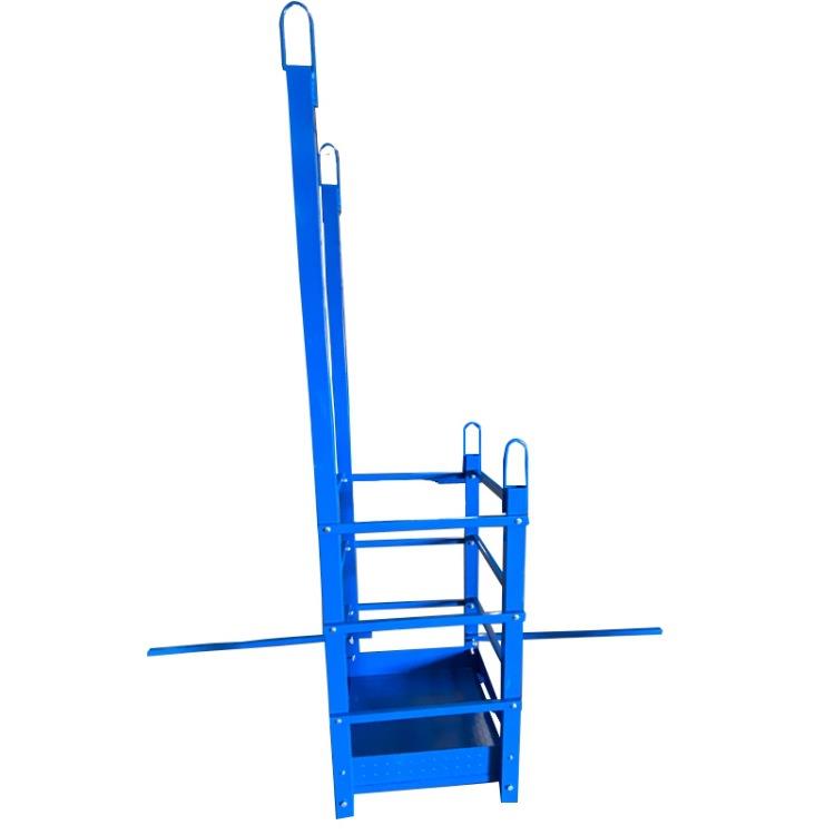 简易型桥梁外侧挂篮防撞墙护栏泄水管施工挂笼