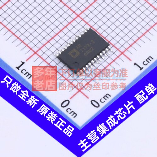 模数转换芯片ADC AD7172-2BRUZ-RL TSSOP-24 ADI(亚德诺) 元器件