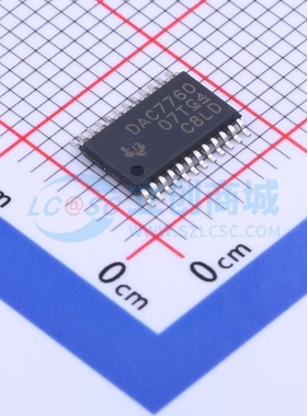 数模转换芯片DAC DAC7760IPWPR HTSSOP-24 TI/德州 电子元件配单