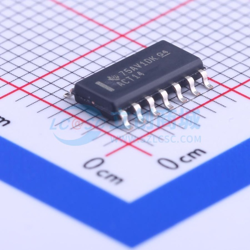 反相器 SN74ACT14DR SOIC-14 TI/德州 电子元器件配单原装正品