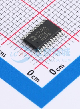 模数转换芯片ADC AD7366BRUZ-5 TSSOP-24 ADI(亚德诺) 电子元器件