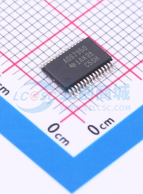 模数转换芯片ADC ADS7950SDBT TSSOP-30 TI/德州 电子元器件配单