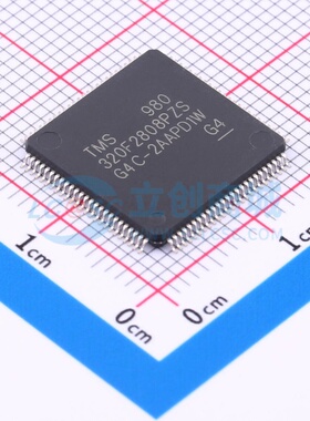 单片机(MCU/MPU/SOC) TMS320F2808PZS LQFP-100 TI/德州 原装正品