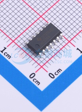 逻辑门 SN74HCS266DR SOIC-14 TI/德州 电子元器件配单原装正品