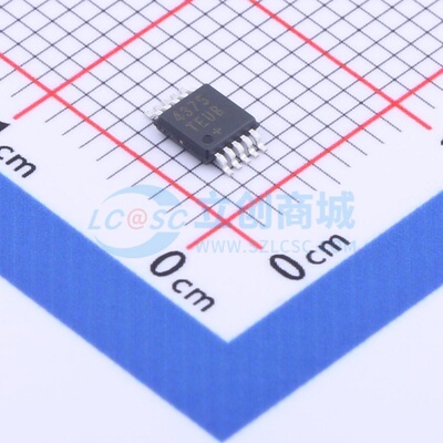 特殊功能放大器 MAX4375TEUB+T MSOP-10 MAXIM(美信) 电子元器件