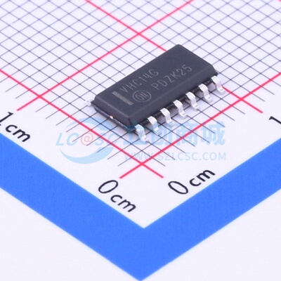 反相器 MC74VHC14DR2G SOIC-14 onsemi(安森美) 电子元件原装正品