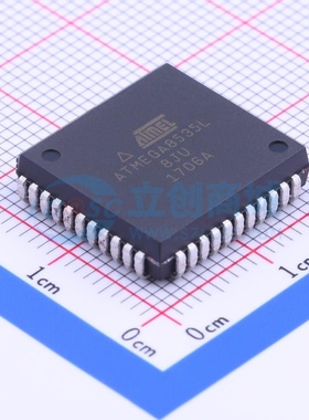 单片机(MCU/MPU/SOC) ATMEGA8535L-8JU PLCC-44(16.6x16.6) MICRO