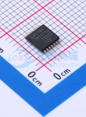 反相器 74LVC14APW-Q100J TSSOP-14 Nexperia(安世) 电子元件配单