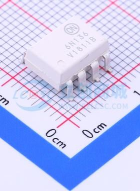 逻辑输出光耦 6N136SDVM SOP-8-2.54mm onsemi(安森美) 原装正品