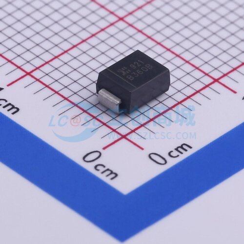 肖特基二极管 B360BQ-13-F SMB DIODES(美台) 电子元器件原装正品