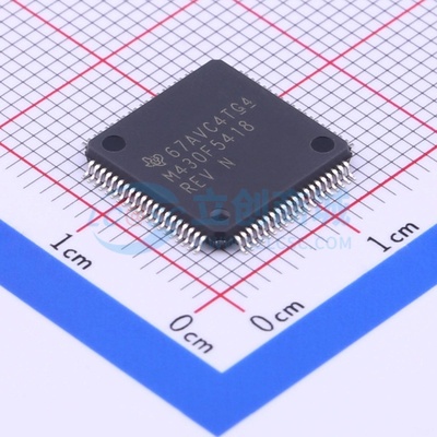 单片机(MCU/MPU/SOC) MSP430F5418IPNR LQFP-80 TI/德州 原装正品