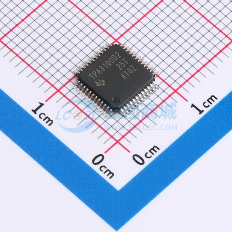 音频功率放大器 TPA3100D2PHP HTQFP-48 TI/德州 电子元器件配单