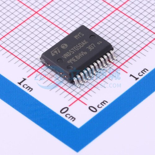 功率电子开关 VND5T050AKTR-E BSOP-24-Power 意法半导体芯片