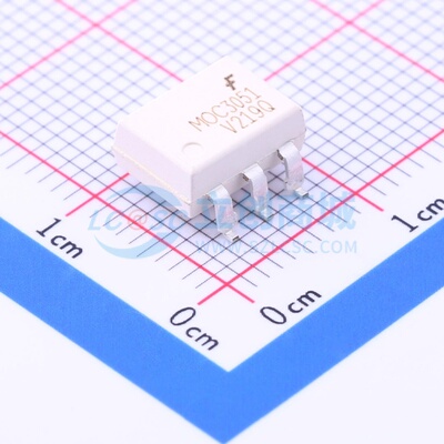 可控硅输出光耦 MOC3051SR2VM SMD-6P onsemi(安森美) 电子元器件