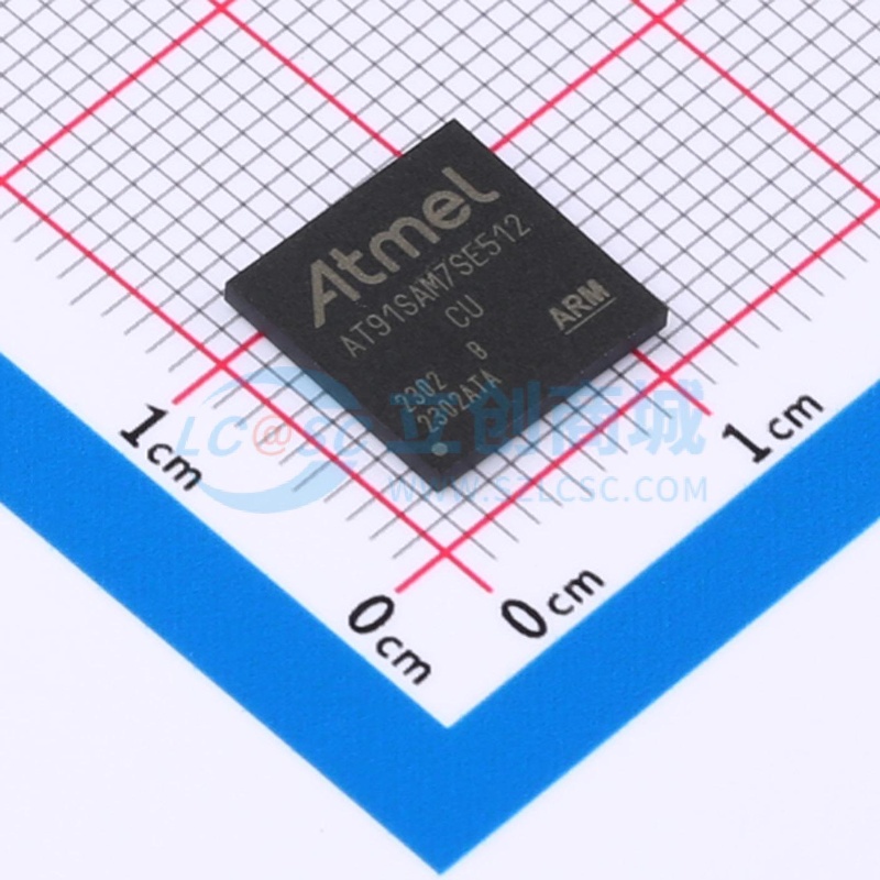 单片机(MCU/MPU/SOC) AT91SAM7SE512B-CU LFBGA-144 MICROCHIP(美