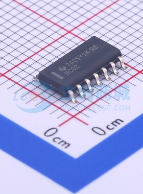 逻辑门 SN74HC02DRG4 SOIC-14 TI/德州 电子元器件配单原装正品