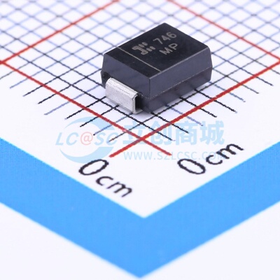 静电保护器(TVS/ESD) SMBJ36A-13-F DO-214AA DIODES(美台) 原装