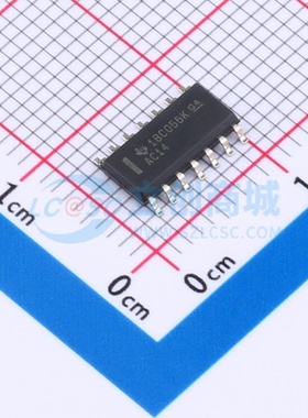反相器 SN74AC14D SOIC-14 TI/德州 电子元器件配单原装正品