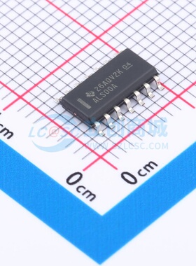 逻辑门 SN74ALS00ADR SOIC-14 TI/德州 电子元器件配单原装正品