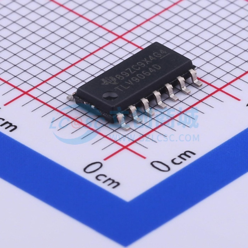 运算放大器 TLV9064IDR SOIC-14 TI/德州 电子元器件配单原装正品