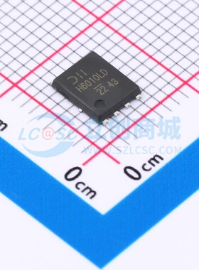 场效应管(MOSFET) DMTH6010LPD-13 PowerDI5060-8 DIODES(美台)