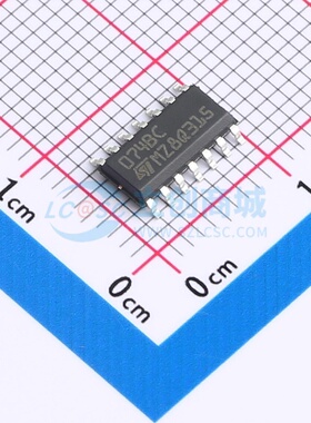 FET输入运放 TL074BCDT SO-14 意法半导体芯片 电子元件原装正品