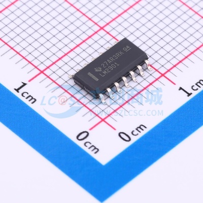 比较器 LM2901D SOIC-14 TI/德州 电子元器件配单原装正品