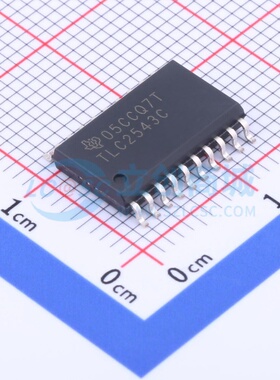 模数转换芯片ADC TLC2543CDWR SOIC-20 TI/德州 电子元件原装正品