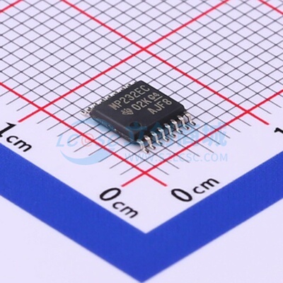 RS232芯片 MAX3232ECPWR TSSOP-16 TI/德州 电子元件配单原装正品