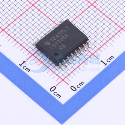 隔离式RS485/422收发器 ISO3086DW SOIC-16 TI/德州 电子元件配单