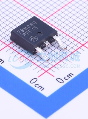 线性稳压器(LDO) MC79M08CDTRKG TO-252 onsemi(安森美) 原装正品