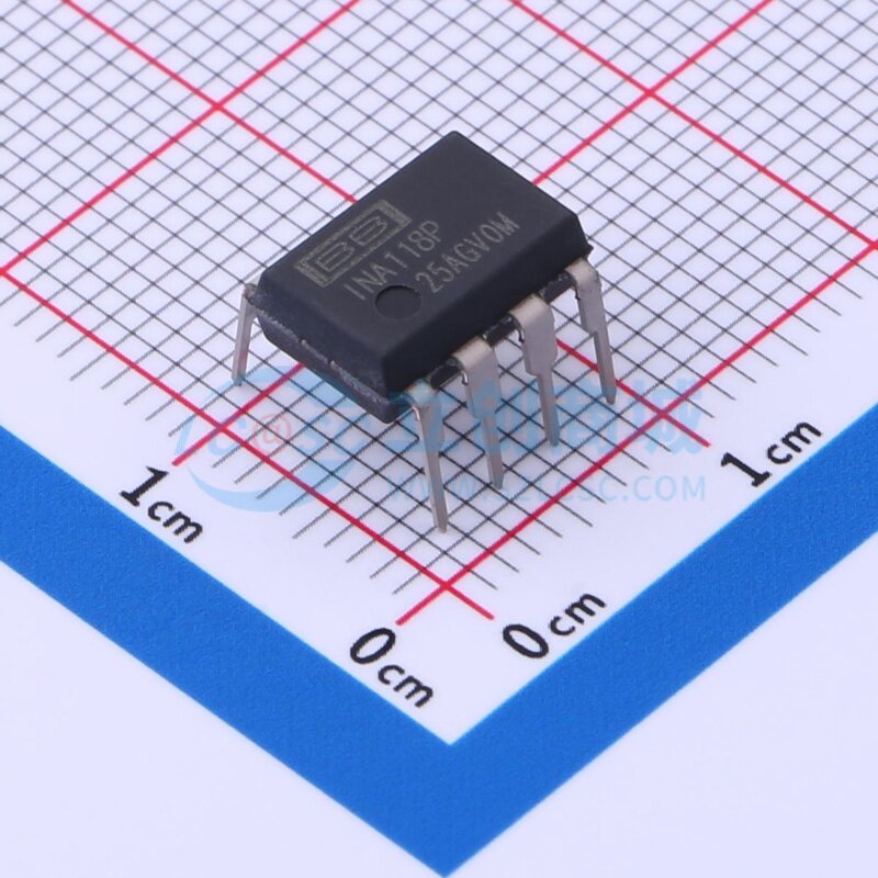 仪表放大器 INA118P PDIP-8 TI/德州 电子元器件配单原装正品