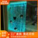 水幕墙流水墙气泡水舞大型亚克力屏风隔断玄关鱼缸客厅水族箱定做