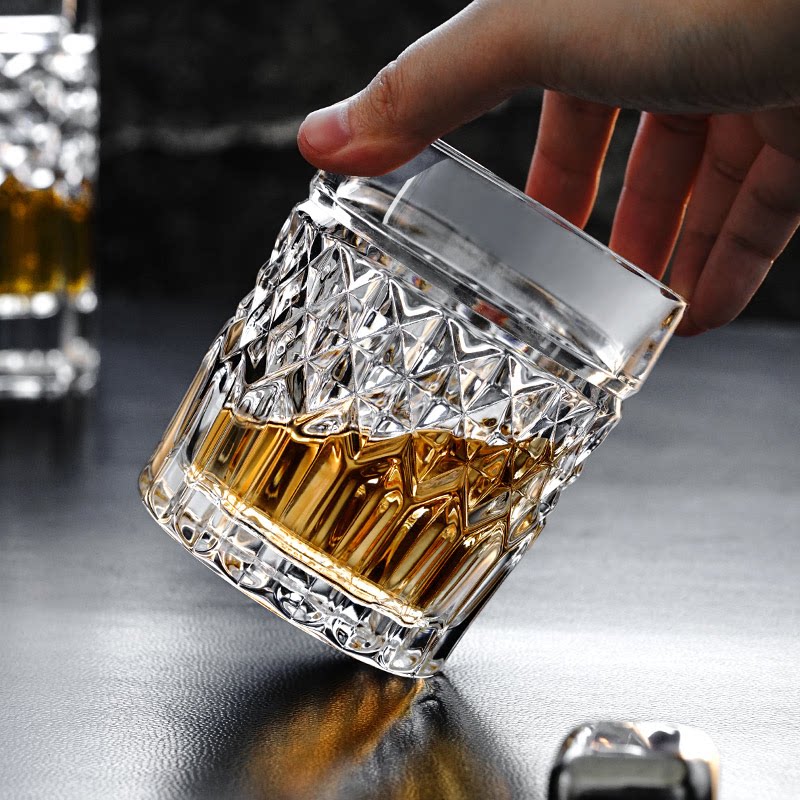 捷克欧式水晶玻璃威士忌酒杯