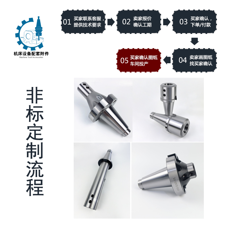 侧固式数控刀柄NT30 40 50s-SLN SLA16 20 25 32 40U钻暴力钻刀杆