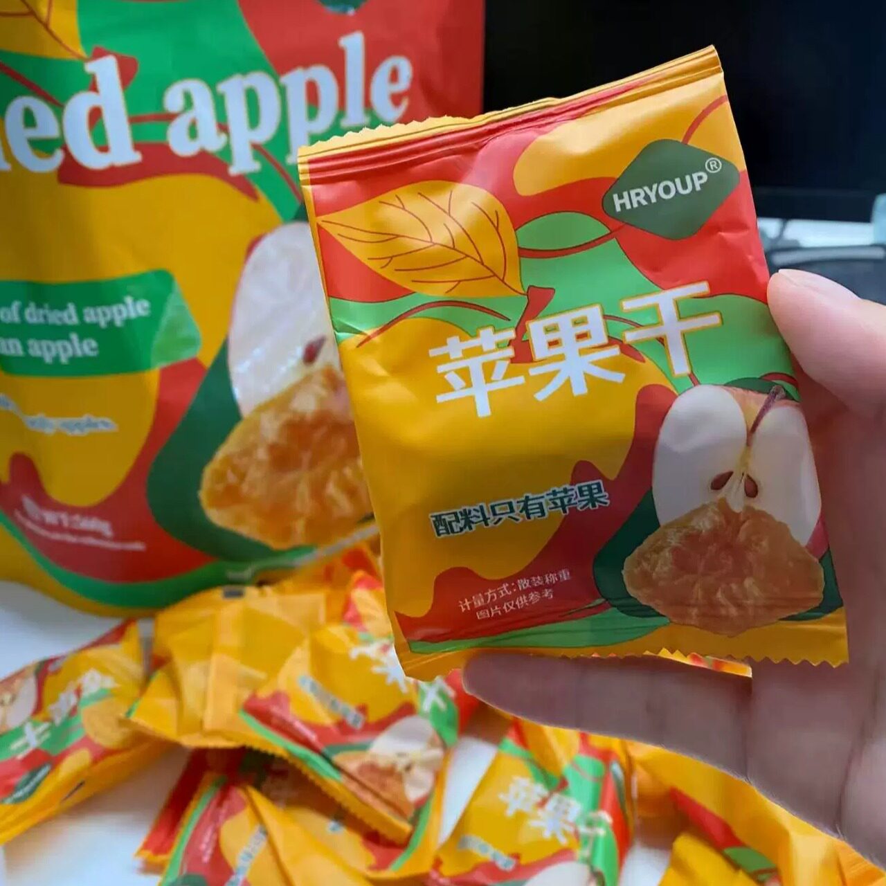 山姆苹果干无糖无添加独立小包装口感软糯香甜会员代购官方旗舰店