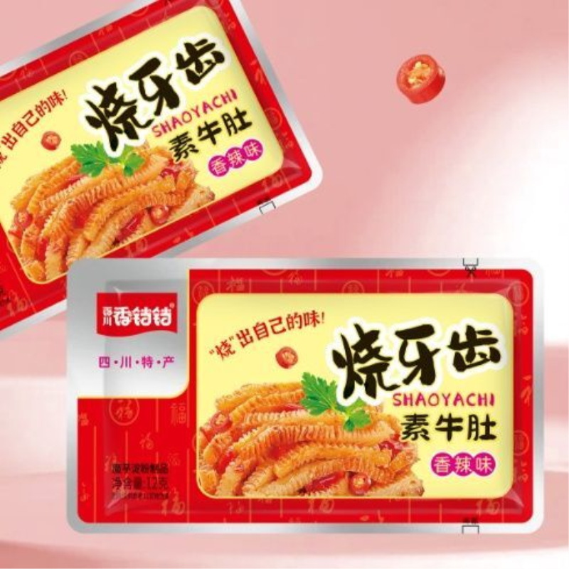 铛铛火锅毛肚脆爽魔芋香辣开袋即食办公室麻辣休闲解馋零食食品
