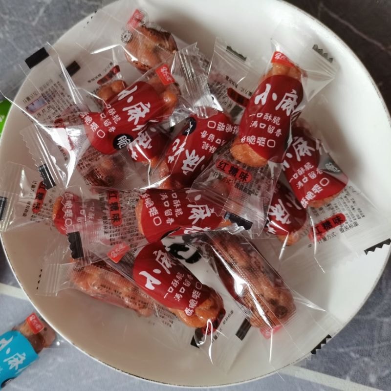 香酥小麻花蜂蜜味独立包装酥脆传统小吃网红零食休闲食品整箱批发