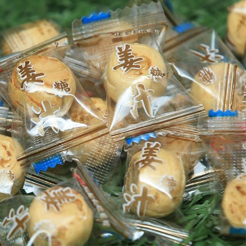 姜糖姜汁糖老姜生姜糖芝麻原味红糖手工硬喜糖原马大大山东特产