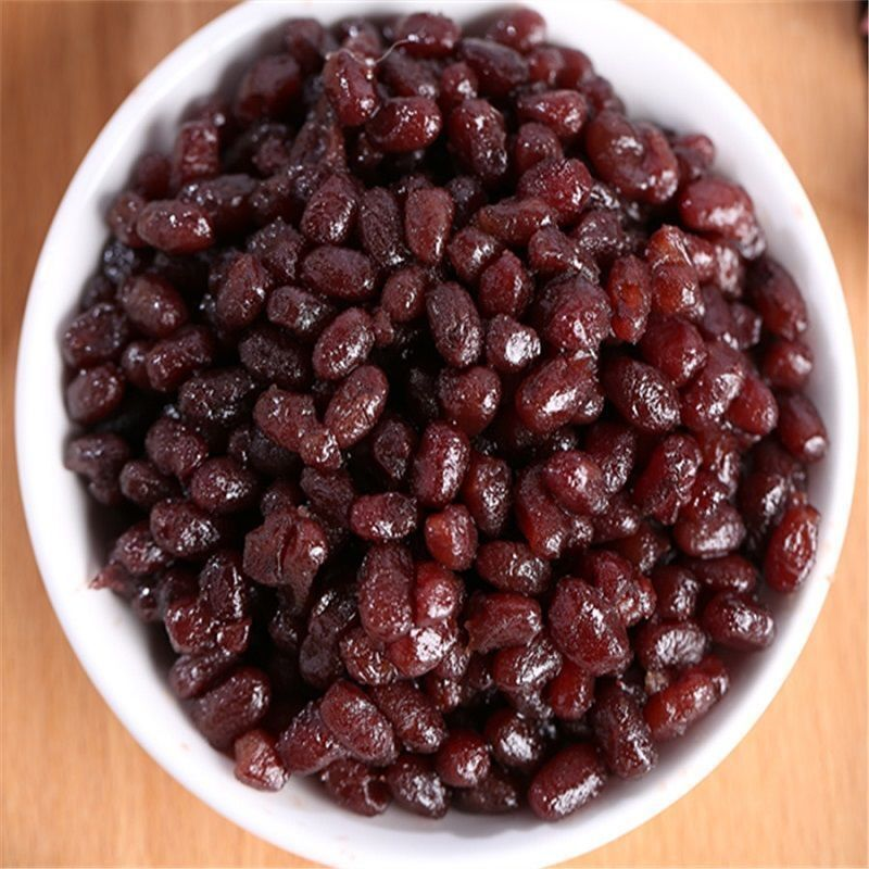 糖纳豆500g即食熟红豆糖蜜豆蜜蜜豆烘焙奶茶料包粽子红小豆摆地摊