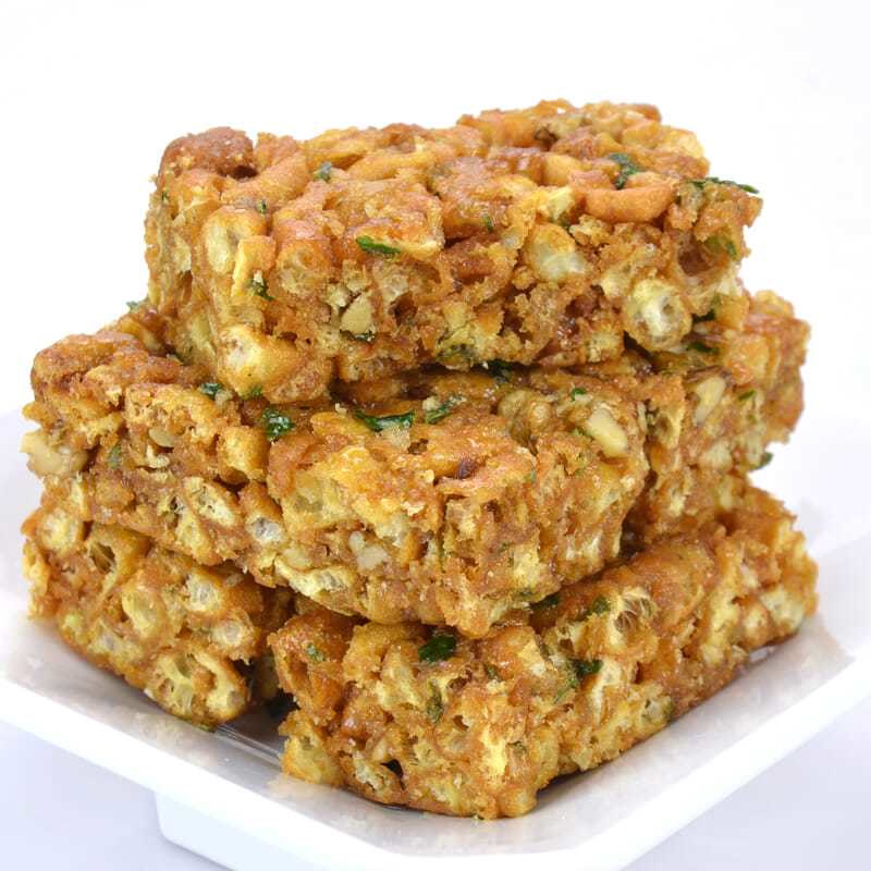 上海特产老香斋一口香蛋黄酥核桃花生味沙琪玛老式手工传统糕点