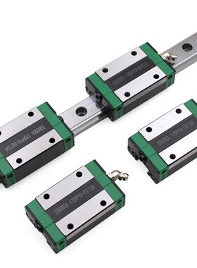 精密直线导轨滑轨滑台电动模组HGH/HGW15 20 30 45 方型法兰滑块