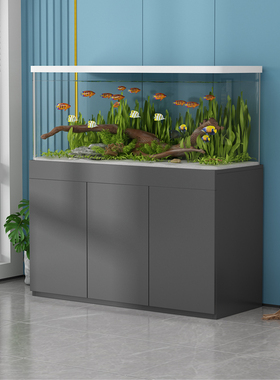 鱼缸专用水族箱低柜超白缸底座水草缸迷你景观底柜可定做ada底柜