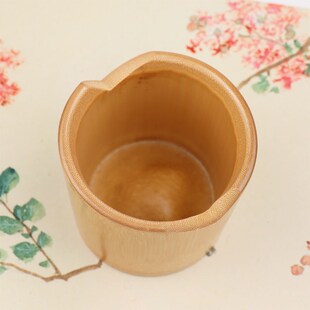 非遗绒花打尖竹筒刹活罐碳化清漆防裂放剪刀罐子豁口工具配件