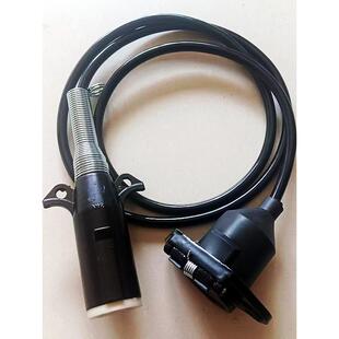 卡车挂车解放半挂车七芯七孔插头J6Pjh6连接延长线拖车电源线