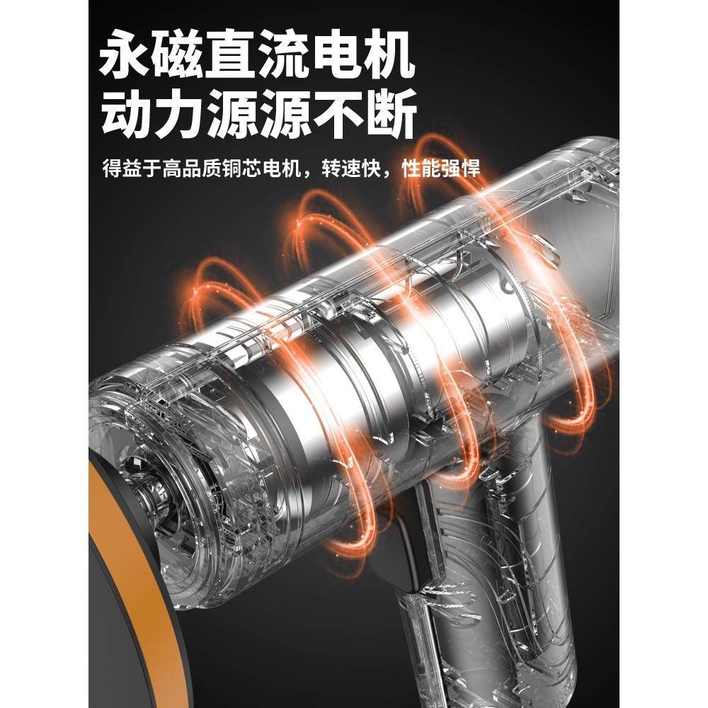 德国进口汽车抛光机无线打蜡神器打磨机美容专用车漆划痕海绵轮抛