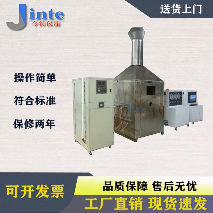 阀门管材耐火试验机ASTM F1387气阀防火试验箱 气压阀燃烧试验台
